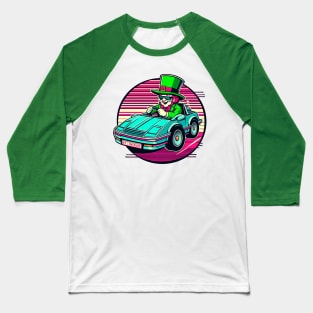 Emerald Leprechaun Express Baseball T-Shirt